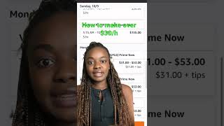 How to make Over $30/h Doing amazon Flex