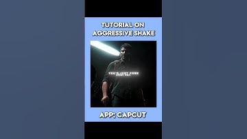 How To Make Aggressive Shake Edit On Capcut | Aggressive Shake Tutorial #capcut #capcuttutorial