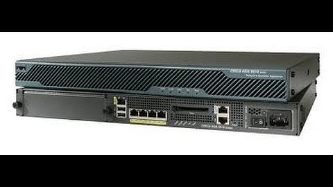 How to Setup a New Cisco ASA 5510 using the Management Console and Cisco ASDM Software.
