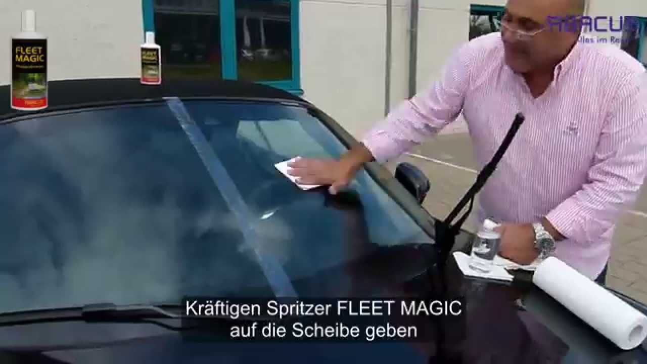 ABACUS® Fleet Magic® Scheibenversiegelung Auto, Glasversiegelung, Nanoversiegelung, Regenabweiser mit Lotus-Effekt