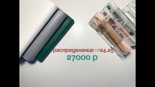 картинка: #24.25 Распределение денег по конвертам|Моя зарплата|Июль #бюджет