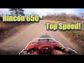 Honda Rincon Top Speed!! And Drag Race!!!