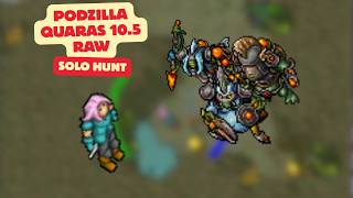 MS 805 | Podzilla Quaras | SOLO HUNT | 10.5kk XP RAW | #ms #tibia