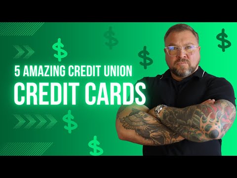 The Five Best Credit Union Credit Cards 2024!!!