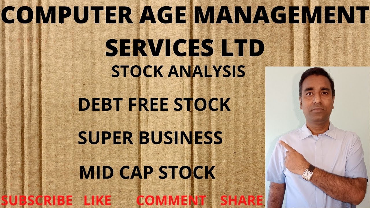 COMPUTER AGE MANAGEMENT SERVICES LTD.(CAMS) STOCK ANALYSIS IN TAMIL | DEBT FREE STOCK| LEARN SHARES