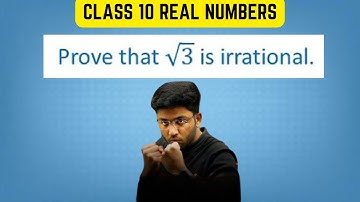 Prove that Root 3 is Irrational.