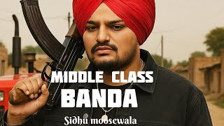 MIDDLE CLASS BANDA FT . Sidhu moosewala | GAME  SLOWED AND REVERB SONG | SIDHU MOOSEWALA NEW SONG