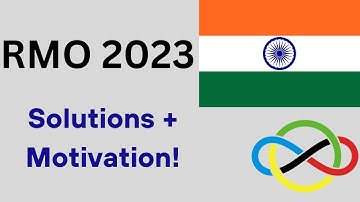 RMO India Math Olympiad 2023