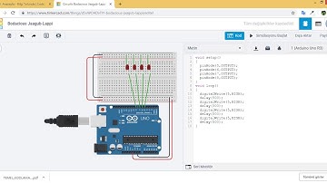 3-Arduino ile Kara Şimşek Devresi