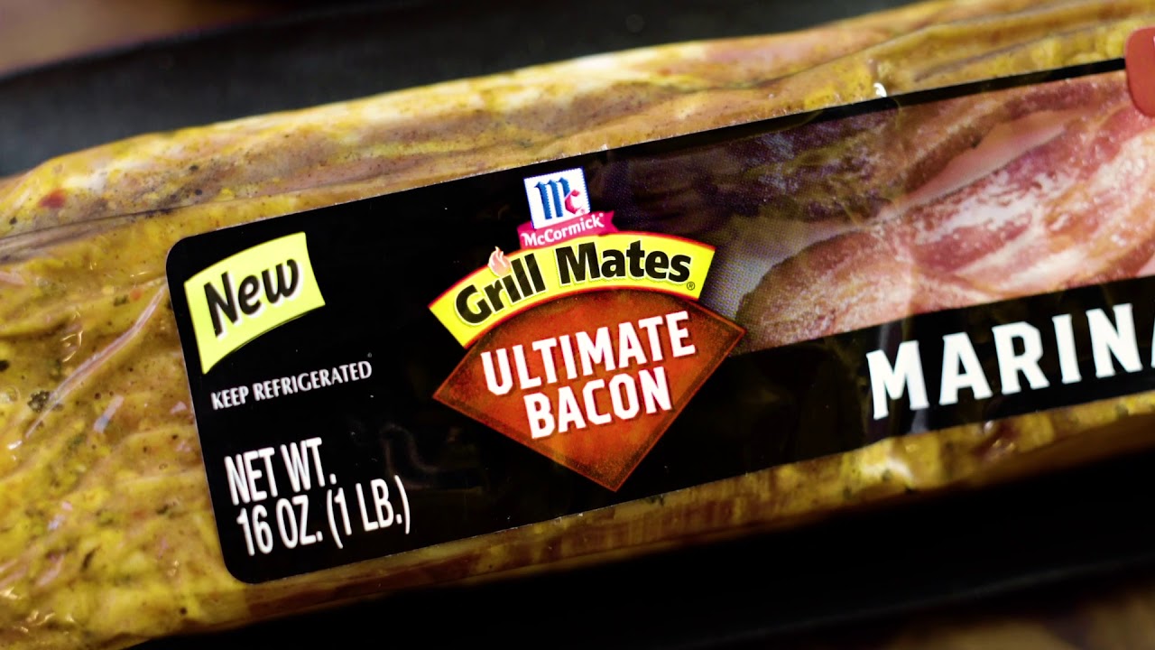 New McCormick Grill Mates Marinated Bacon - YouTube