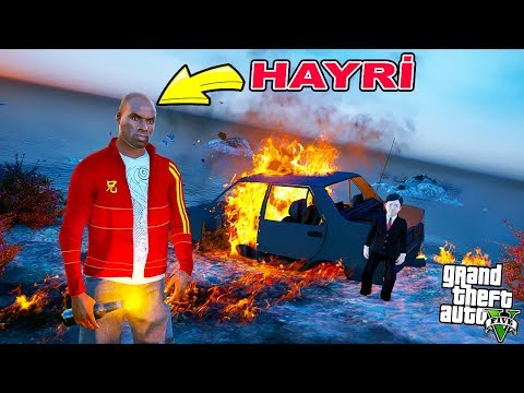 HAYRİ MURAT'IN ARABASINI ATEŞE VERİYOR! - GTA 5 MURAT'IN HAYATI