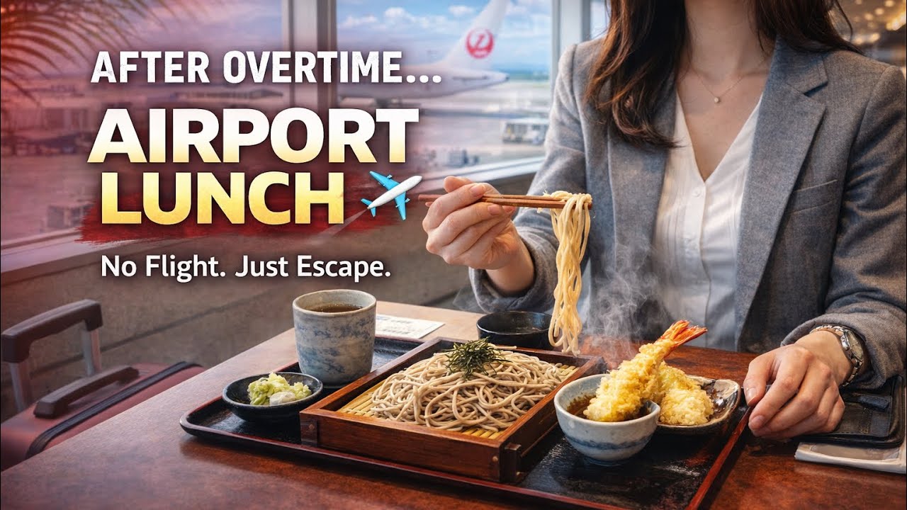 Where I Escape After Overtime🇯🇵|Japanese Salaryman |Life in Japan#japanesefood #japanvlog #soba