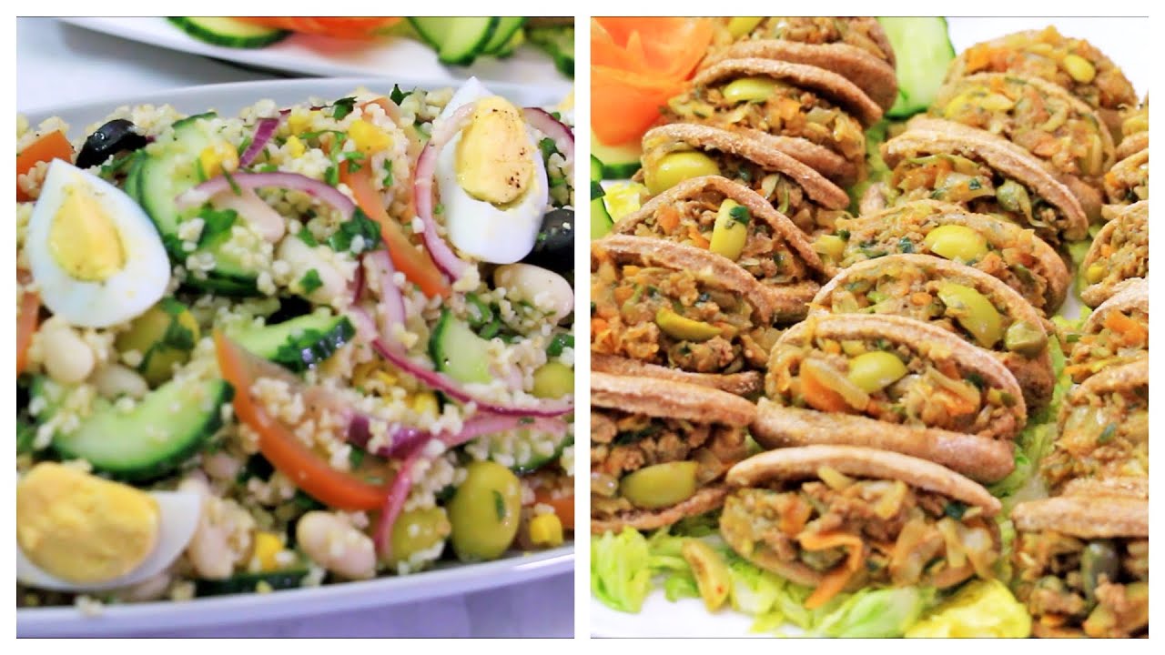 بلاماتحتاري ودقائق قبل الافطار هالبطبوط الذهبي معمر بحشوة خطيرة جد لذيذة مع سلطة منعشة مغدية كاملة