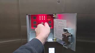 Schindler 3300 Elevator: "Independent Fire Service" Mode Demo