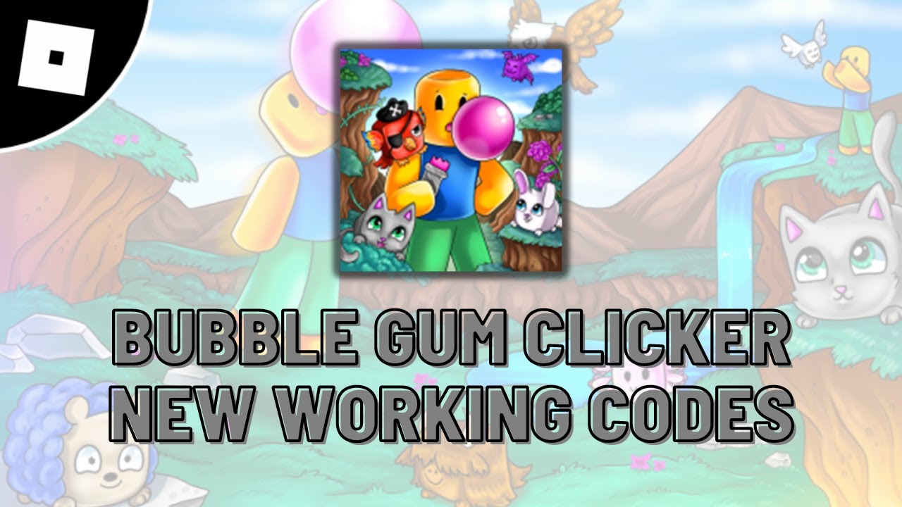 new working codes in Bubble Gum Clicker roblox
