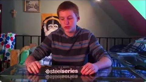 steel series gaming mouse pad unboxing and review