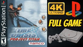 Time Crisis: Project Titan [PS1] Longplay Walkthrough Playthrough Full Movie Game [4K60ᶠᵖˢ UHD🔴]