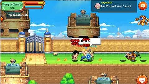 Ngọc Rồng Online - đi win doanh trại độc nhãn cùng đệ tử masenko cấp 1 ...