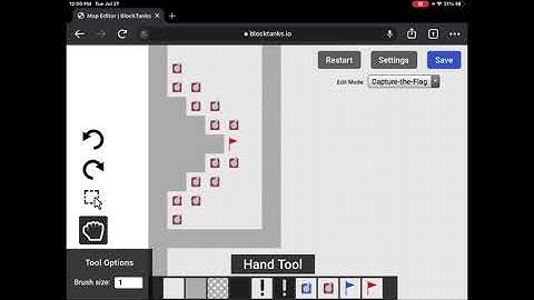 Half of the Capture the flag (CTF) update - Blocktanks