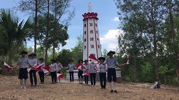 Giải ba đồng diễn semaphore- Liên trại A Dục- Lộc Uyển