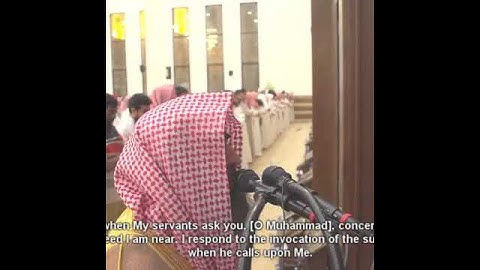 سورة البقرة » آيه 186 » القارئ محمد اللحيدان