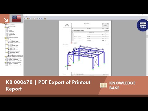 KB 000678 | PDF Export of Printout Report