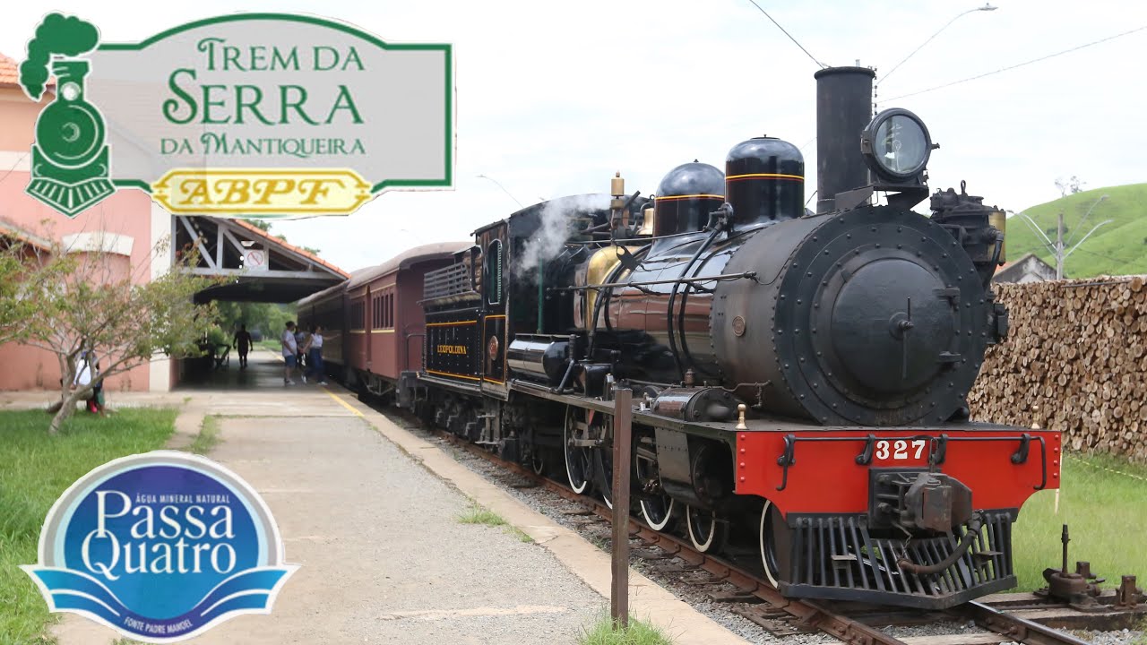 Trem da Serra da Mantiqueira em Passa Quatro - MG