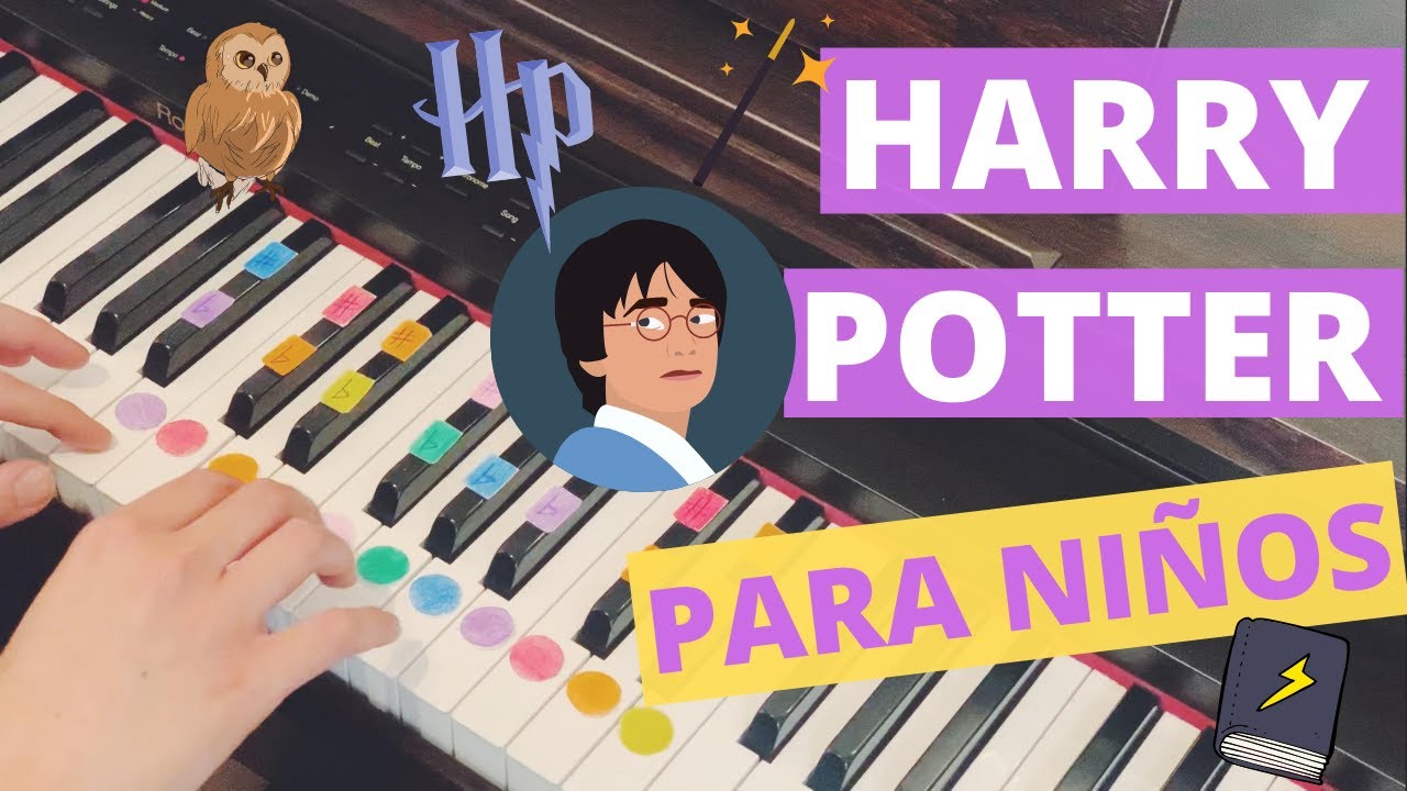 Cómo tocar HARRY POTTER 🎹 en piano ( HEDWIG´S THEME) I TUTORIAL FÁCIL YouTube