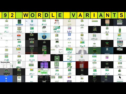 Comprehensive list of Wordle variants · GitHub