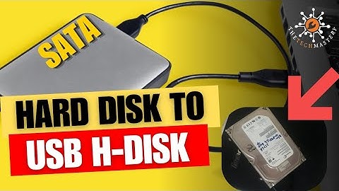 Connect SATA/IDE Hard Disk to Any Computer Using USB | Beginner Tutorial