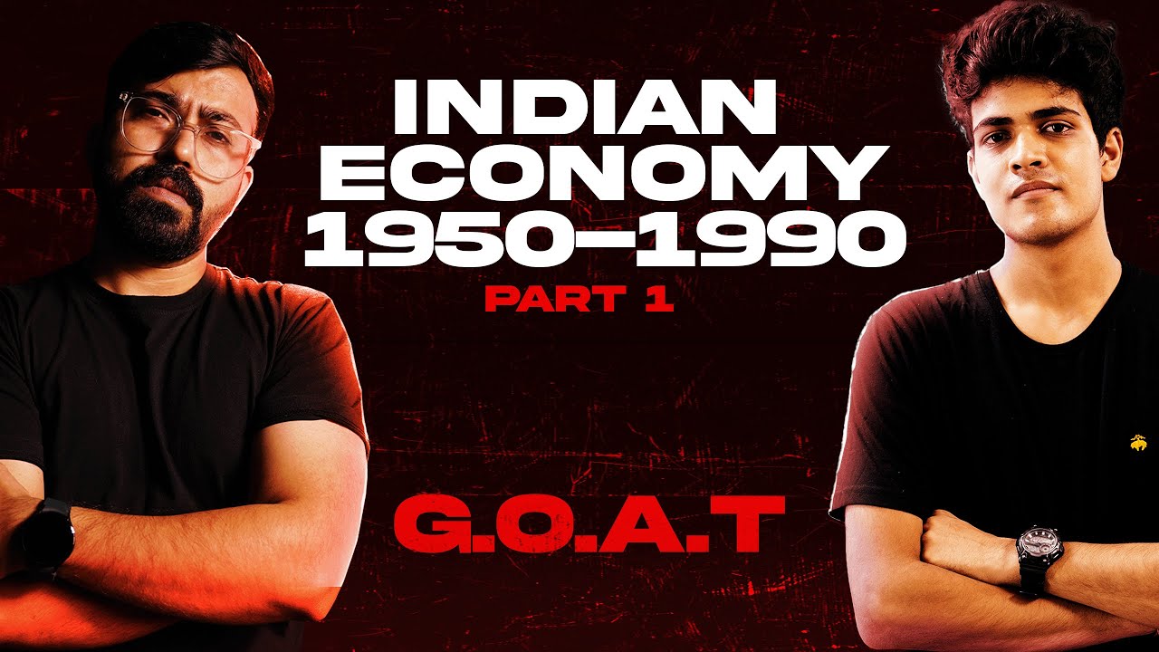 Class 12th | Indian Economy 1950-1990 - Part 1 | CBSE | Commercebaba GOAT