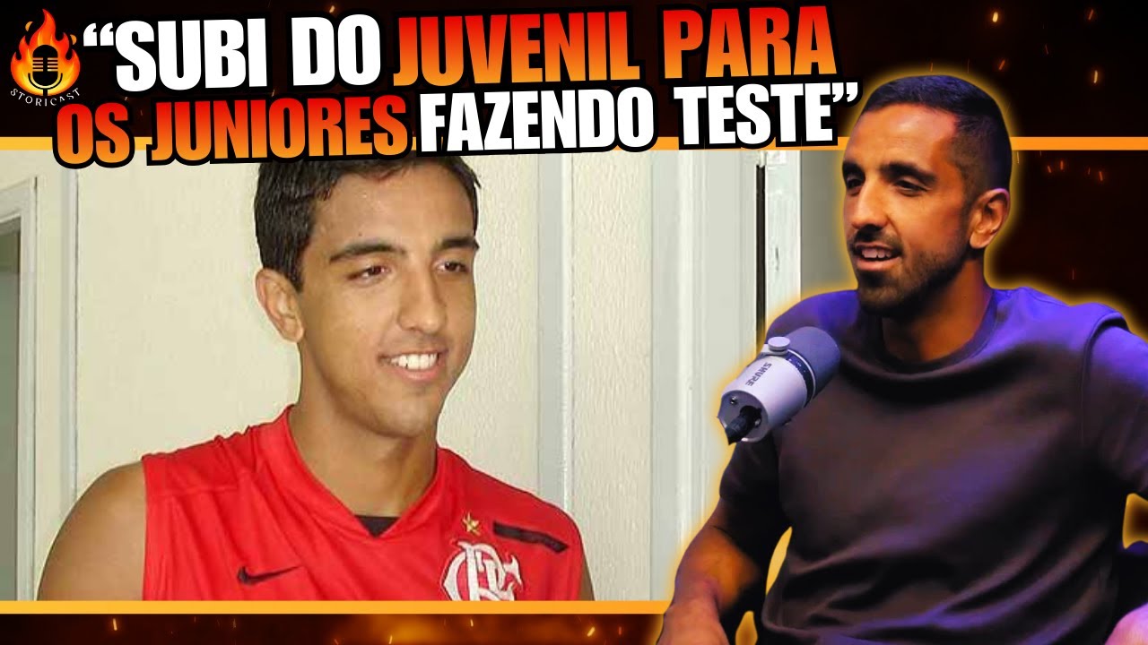 O INÍCIO NO FUTESAL E A LONGA JORNADA DE TESTES NO FLAMENGO ATÉ A AFIRMAÇÃO