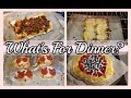 WHAT'S FOR DINNER? / 3 OUTSIDE THE BOX PIZZA RECIPES + 1 DESSERT PIZZA RECIPE / KID APPROVED