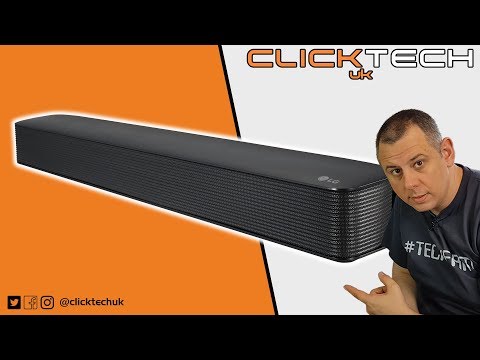 LG SK1 Sound Bar - Unboxing and Set Up