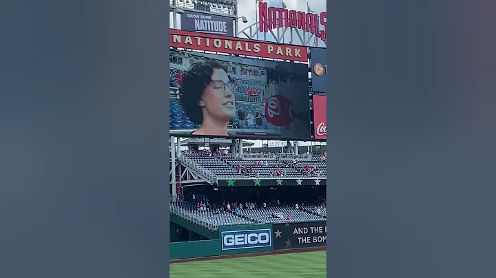 Cantor Rachel Rhodes hits it out of the park