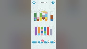 water sort jigsaw puzzle game level 410 Numpuz android ios games funny gaming all level mobile game