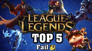 TOP 5 | Flash fail | League of Legends
