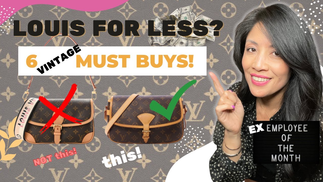 LOUIS VUITTON VINTAGE STYLES TO BUY NOW: PRE-LOVED LUXURY STYLES 