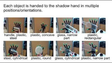Haptic recognition of objects never touched before