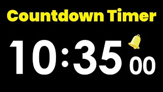 10 Hour 35 Minute Countdown Timer with Alarm #timerstore #10h35m #countdown