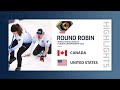 Canada v United States - Highlights - World Mixed Doubles Curling Championship 2022