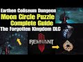 Remnant 2 moon circle puzzle complete guide in earthen coliseum  the forgotten kingdom dlc