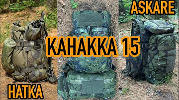 SAVOTTA KAHAKKA 15 + ASKARE & HATKA #savotta #varusteleka #kahakka