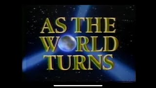 TPIR: Soap Opera Week 2: As the World Turns