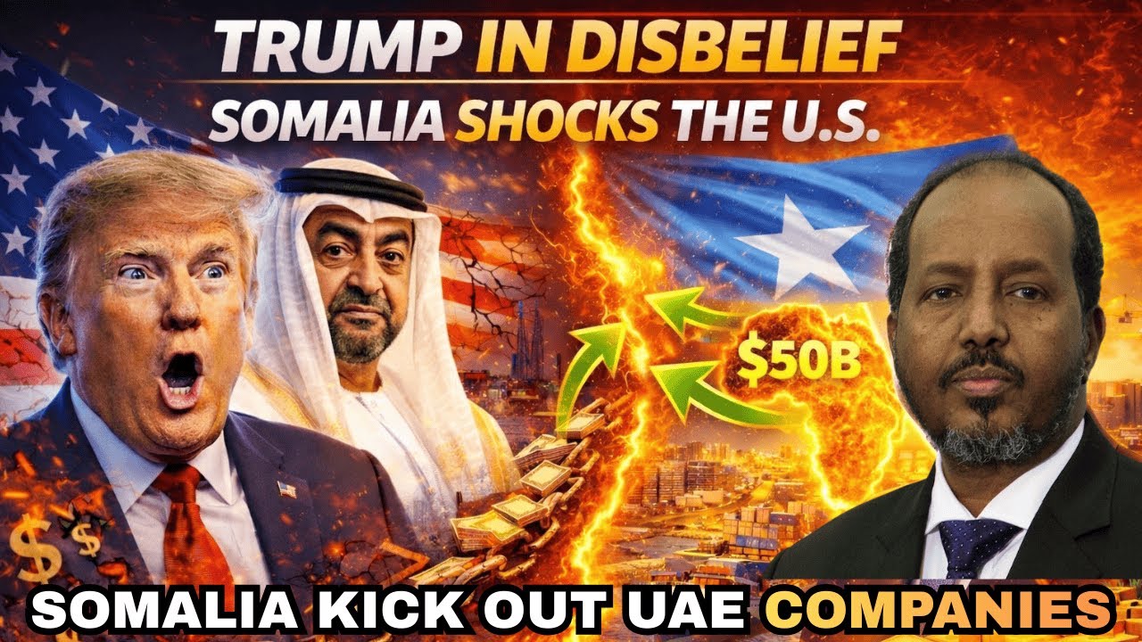 SOMALIA Kicks Out Major UAE Companies--$50B Wiped Out Overnight