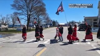 Sault Tribe hosts march for Missing and Murdered Indigenous Persons Awareness Day