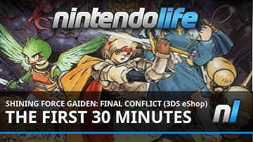 Shining Force Gaiden: Final Conflict (GG) The First 30 Minutes