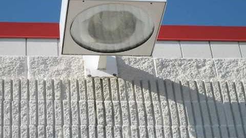Fastening a Light Fixture to a Block Wall with Tapcons
