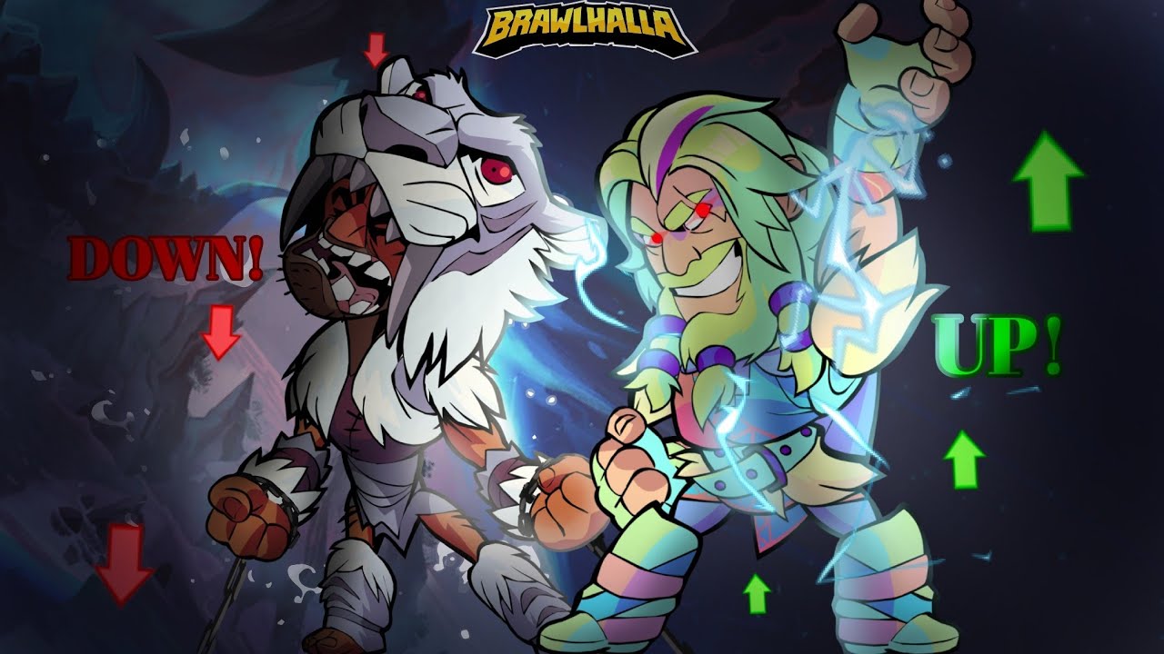 TUDO é o lado BOM quando você só esperar O PIOR no BRAWLHALLA 2V2 - YouTube