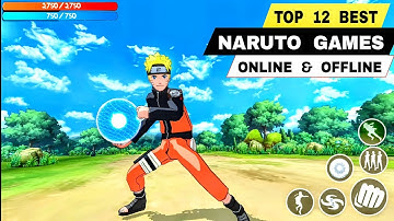 Top 12 Best NARUTO games (Online / Offline) For Android iOS | Official or Fan Made